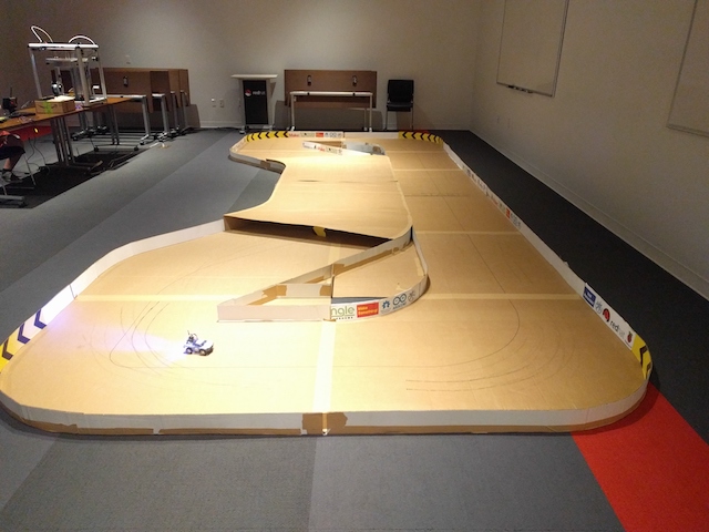 photo of RC race track
