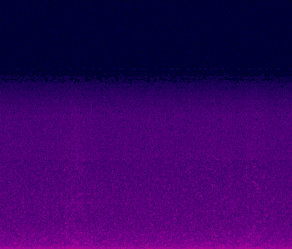 Audio spectrum analysis of microphone input with noise cancellation.