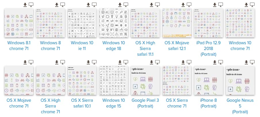 browser support thumbnails